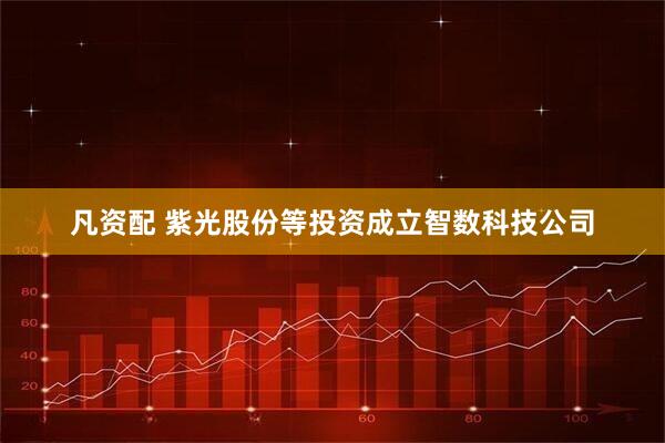凡资配 紫光股份等投资成立智数科技公司