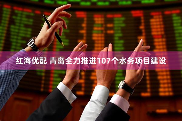 红海优配 青岛全力推进107个水务项目建设