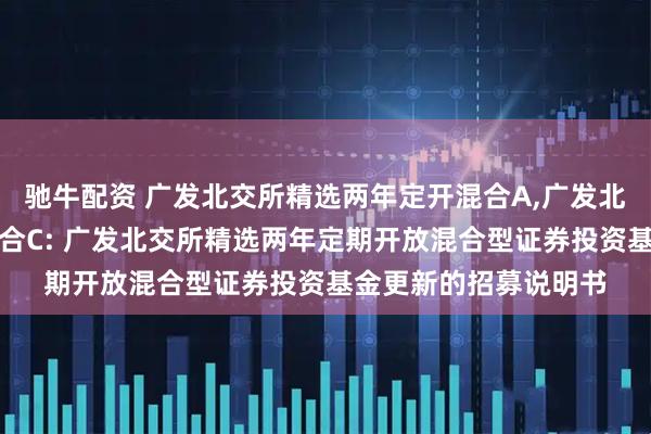 驰牛配资 广发北交所精选两年定开混合A,广发北交所精选两年定开混合C: 广发北交所精选两年定期开放混合型证券投资基金更新的招募说明书